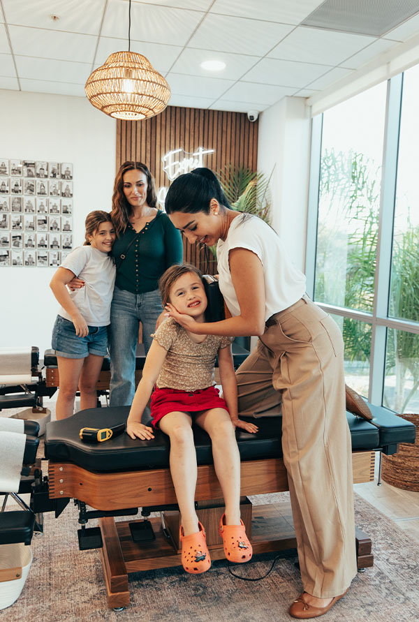 patient appointment for chiropractic adjustment