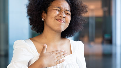 patient requiring acid reflux treatment in San Clemente CA