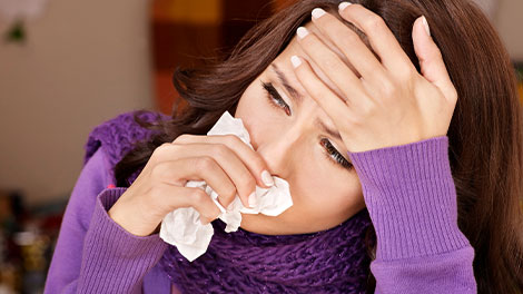 patient requiring allergy treatment in San Clemente CA
