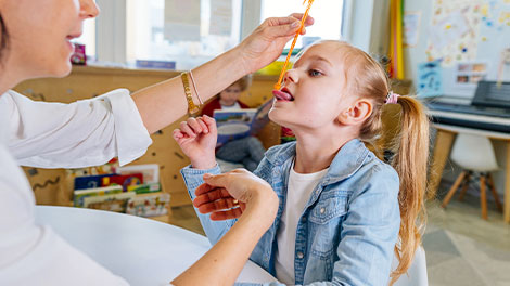 patient requiring apraxia treatment in San Clemente CA
