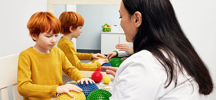 patient needing sensory processing disorder treatment in San Clemente CA