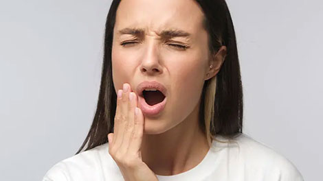 patient requiring TMJ treatment in San Clemente CA